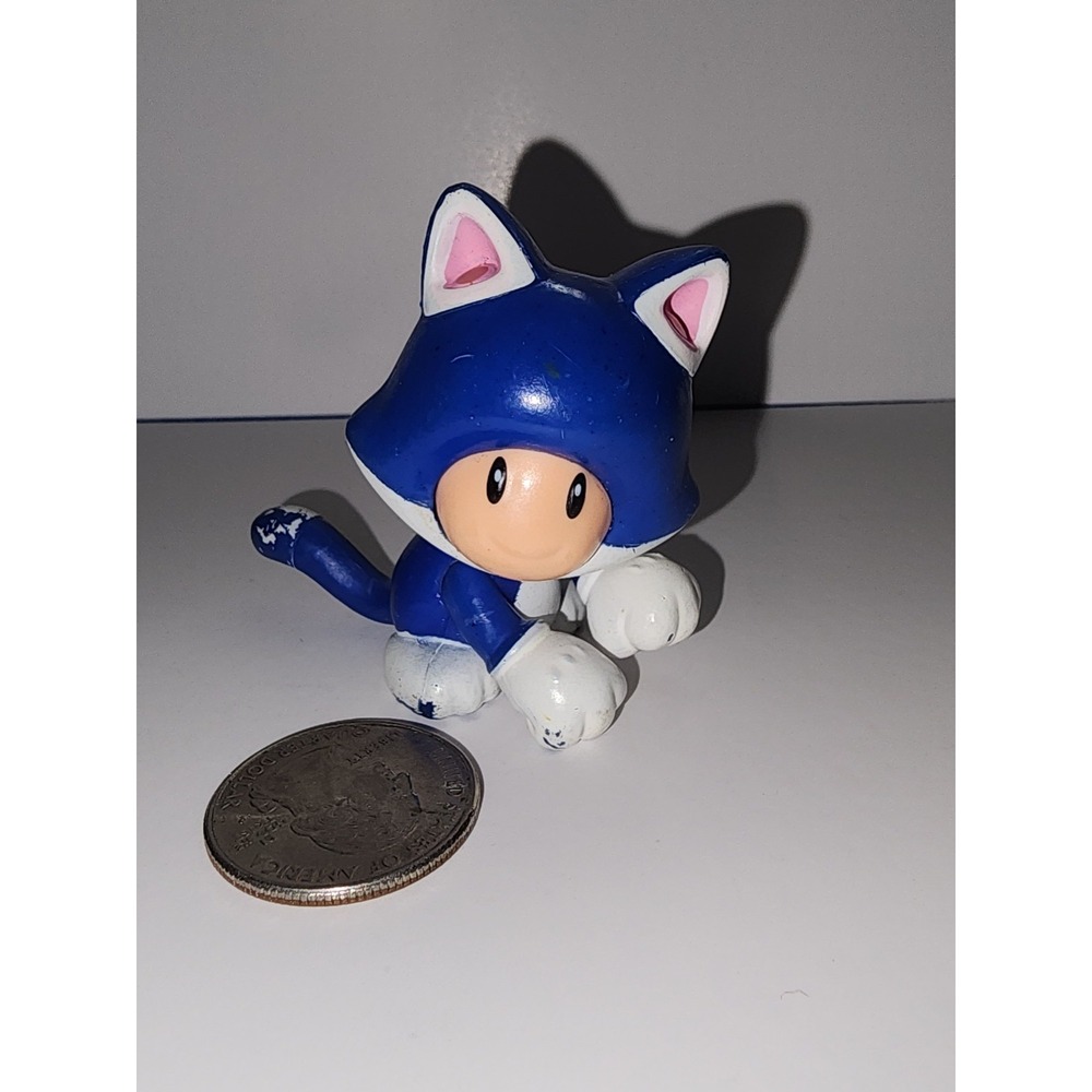Cat Toad Super Mario Bros Figure Jakks‎